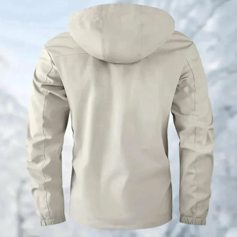 Jassen Heren*DAMIAN - Regenjas met capuchon voor heren