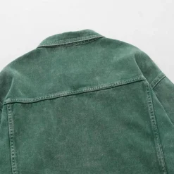 Jassen Heren*DAMIR - Elegante Zomerse Spijkerjas voor Heren Groen