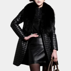 Jassen Dames*Daniela - Stijlvolle damesjas Zwart