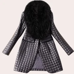 Jassen Dames*Daniela - Stijlvolle damesjas Zwart