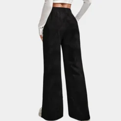 Broeken & Rokken Dames*Daria - Casual Chic Corduroy Zomer Damesbroek