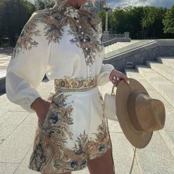 Jurken & Jumpsuits Dames*DARYA - Stijlvolle zomerse vrouwen romper