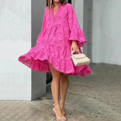 Jurken & Jumpsuits Dames*DARYNA - Modieuze zomerjurk voor zonnige dagen