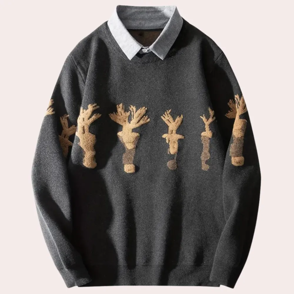 Truien & Vesten Heren*DAVI - Comfortabele Zomerse Trui voor Heren