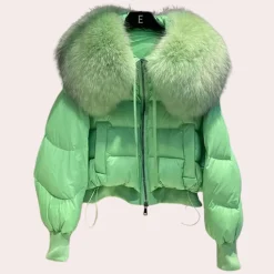 Jassen Dames*DEBRA - Pluizige en Comfortabele Jas voor Dames