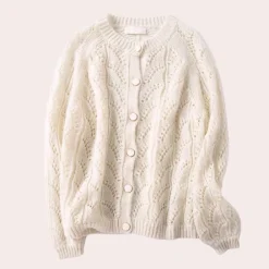 Truien & Vesten Dames*Delfina - Comfortabel en stijlvol gebreid dames vest voor de zomer