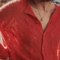 Truien & Vesten Dames*Delfina - Comfortabel en stijlvol gebreid dames vest voor de zomer