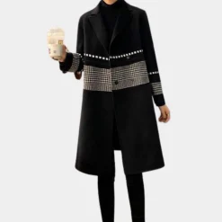 Jassen Dames*DEMIRA - Modieuze Zomerjas voor Dames Zwart