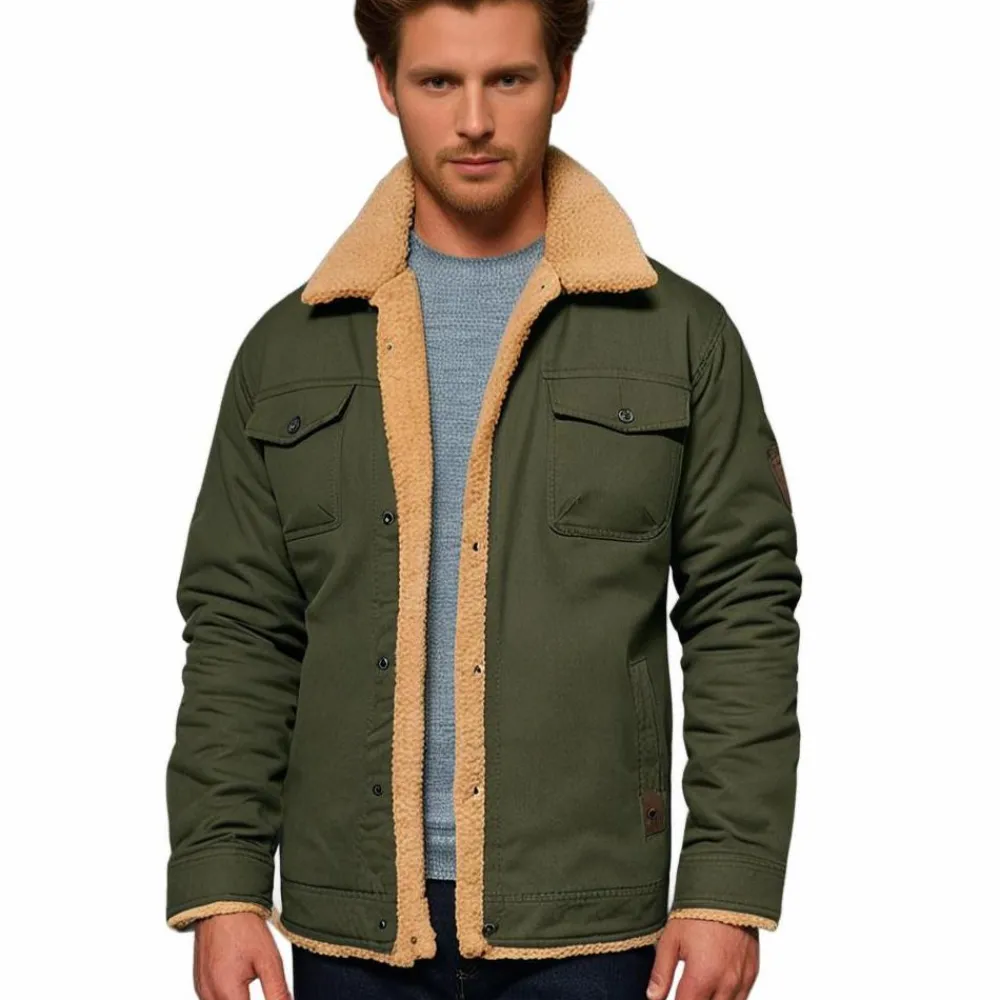 Jassen Heren*Derrick - Vintage zomer bomberjack voor heren