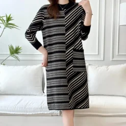 Jurken & Jumpsuits Dames*DIANELLA - Geraffineerde Zomerjurk voor Dames Zwart