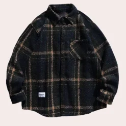 Jassen Heren*Dimitrios - Comfortabel geruit herenjack voor de zomer