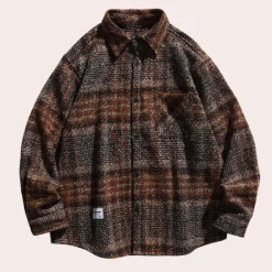 Jassen Heren*Dimitrios - Comfortabel geruit herenjack voor de zomer