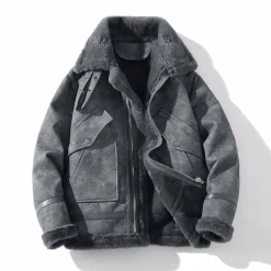 Jassen Heren*DOMENICO - Warm bomberjack voor mannen