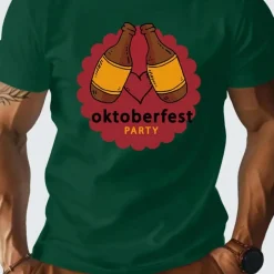 Shirts Heren*Dominic - Stijlvol en comfortabel zomers Oktoberfest T-shirt voor mannen