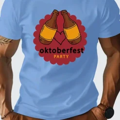 Shirts Heren*Dominic - Stijlvol en comfortabel zomers Oktoberfest T-shirt voor mannen