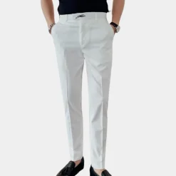 Broeken Heren*Dominik - Elegante en Luchtige Zomer Chino Broek voor Heren