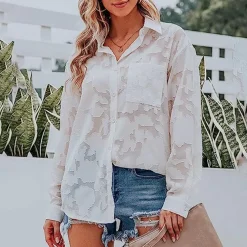 Topjes & Shirts Dames*DOMINIKA - Modieus zomers damesshirt