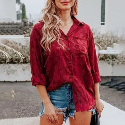 Topjes & Shirts Dames*DOMINIKA - Modieus zomers damesshirt