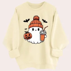Truien & Vesten Dames*Dominika - Spooky Charm Dames Zomersweatshirt