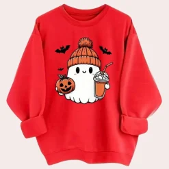 Truien & Vesten Dames*Dominika - Spooky Charm Dames Zomersweatshirt