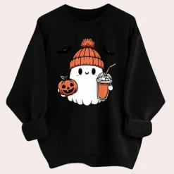 Truien & Vesten Dames*Dominika - Spooky Charm Dames Zomersweatshirt