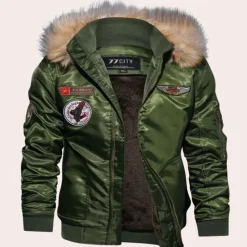 Jassen Heren*DONALD - Winterjas met Capuchon voor Heren