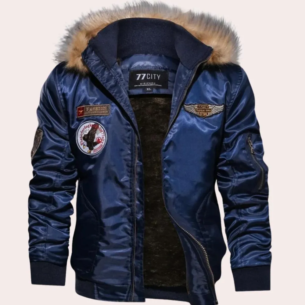 Jassen Heren*DONALD - Winterjas met Capuchon voor Heren