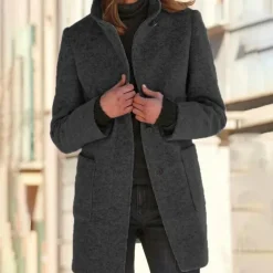 Jassen Dames*DONATIENNE - Zachte en knusse dames jas voor de lente en zomer