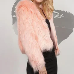 Jassen Dames*DONNA - Klassieke Cropped Jas voor Dames