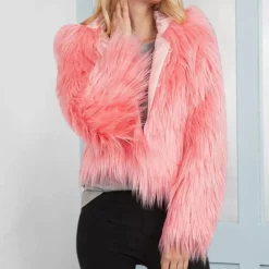 Jassen Dames*DONNA - Klassieke Cropped Jas voor Dames