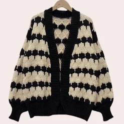 Truien & Vesten Dames*DONNA - Stijlvol Zomervest voor Dames Zwart