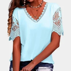 Blazers & Blouses Dames*Eda - Stijlvolle damesblouse voor de zomer