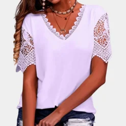 Blazers & Blouses Dames*Eda - Stijlvolle damesblouse voor de zomer