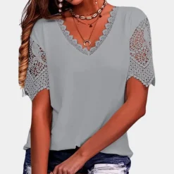 Blazers & Blouses Dames*Eda - Stijlvolle damesblouse voor de zomer