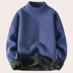 Truien & Vesten Heren*EDER - Elegante Trui voor Heren Blauw