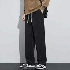 Broeken Heren*EERO - Comfortabele corduroy zomerbroek