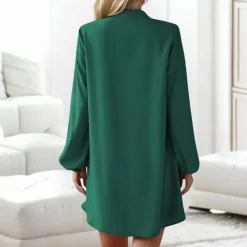 Jurken & Jumpsuits Dames*Effen en ruimvallende zomerjurk voor dames