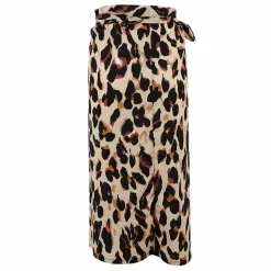 Broeken & Rokken Dames*EHLEYR - Zomerse rok met print Luipaard