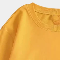 Topjes & Shirts Dames*ELA - Casual Zomersweatshirt voor Dames Geel