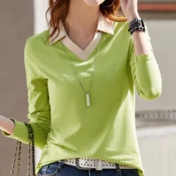 Topjes & Shirts Dames*Elaina - Stijlvol T-shirt met korte mouwen voor de vrouw, perfect voor de zomer