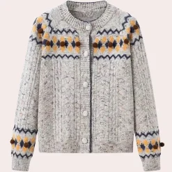 Truien & Vesten Dames*ELAINE - Moderne Zomervest voor Dames Grijs