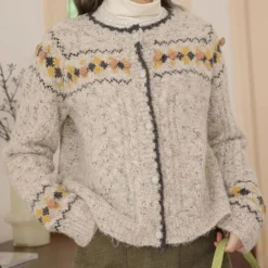 Truien & Vesten Dames*ELAINE - Moderne Zomervest voor Dames Grijs