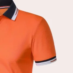 Shirts Heren*Elegant herenpoloshirt voor de zomer Oranje