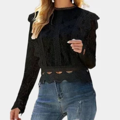 Blazers & Blouses Dames*Elegante damesblouse voor de zomer