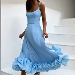 Jurken & Jumpsuits Dames*Elegante damesjurk voor de zomer