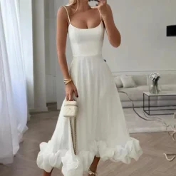 Jurken & Jumpsuits Dames*Elegante damesjurk voor de zomer