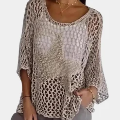 Truien & Vesten Dames*Elegante gebreide damestrui voor de zomer