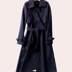 Jassen Dames*Elegante lange damesjas voor de zomer