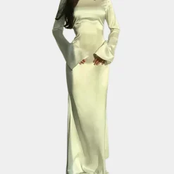 Jurken & Jumpsuits Dames*Elegante lange damesjurk voor de zomer