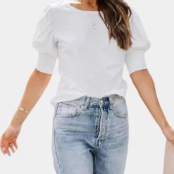 Blazers & Blouses Dames*Elegante losse zomerblouse voor dames